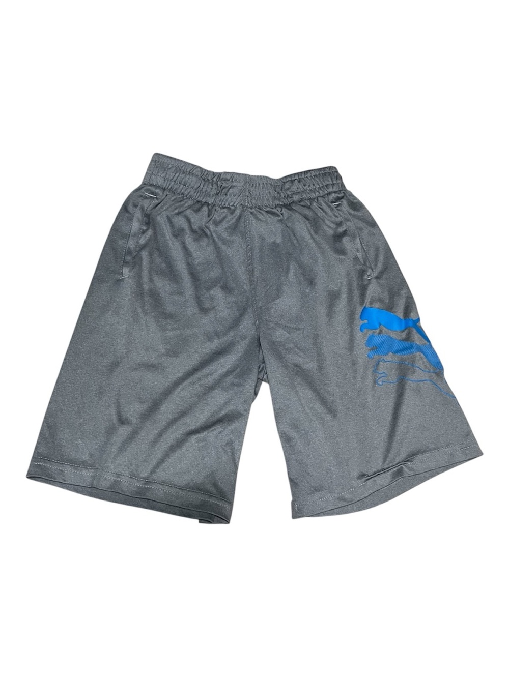 Puma Gray Athletic Shorts Boys